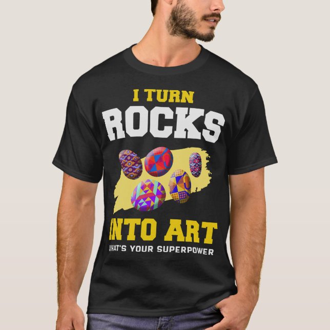 Camiseta S2 Rock Painting Paint Rocks (97) (Frente)