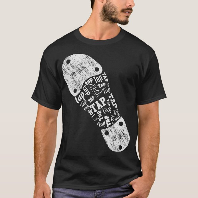 Camiseta S2 Tap Dance Tap Dancing Tap Dancer (164) (Frente)