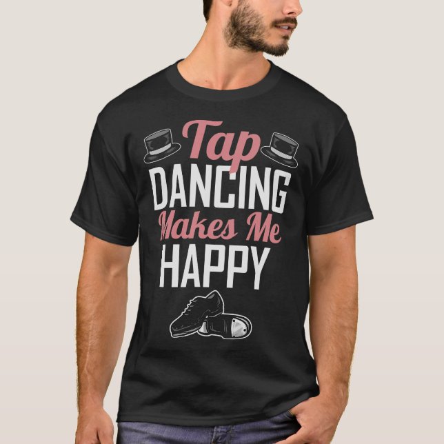 Camiseta S2 Tap Dance Tap Dancing Tap Dancer (27) (Frente)