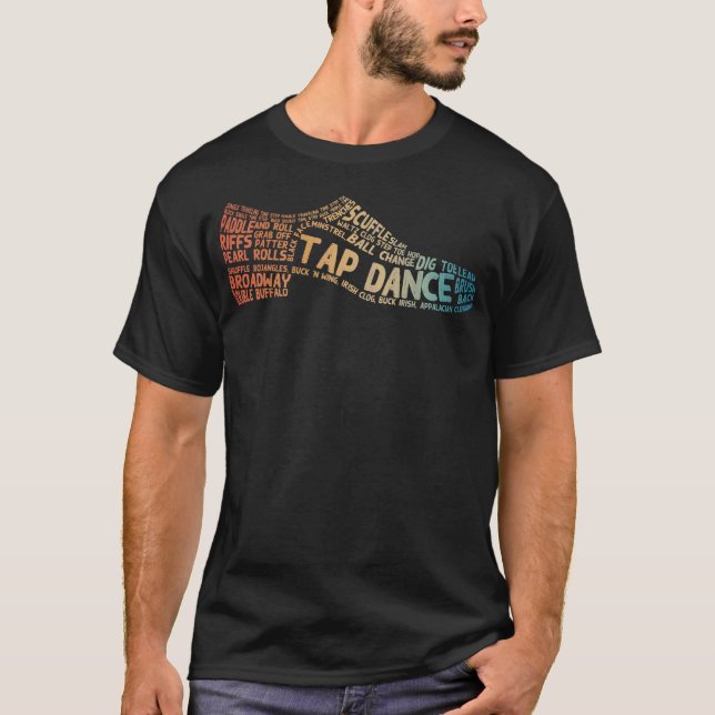 Camiseta S2 Tap Dance Tap Dancing Tap Dancer (4) (Frente)