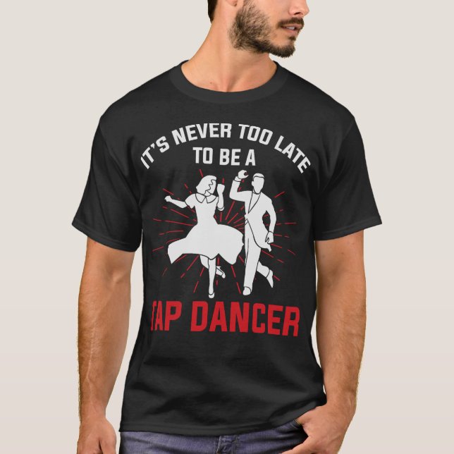 Camiseta S2 Tap Dance Tap Dancing Tap Dancer (61) (Frente)