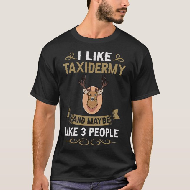 Camiseta S2 Taxidermy Taxidermist (125) (Frente)