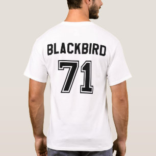 Camiseta S-71 T-shirt masculina travada com Impressão - Pr