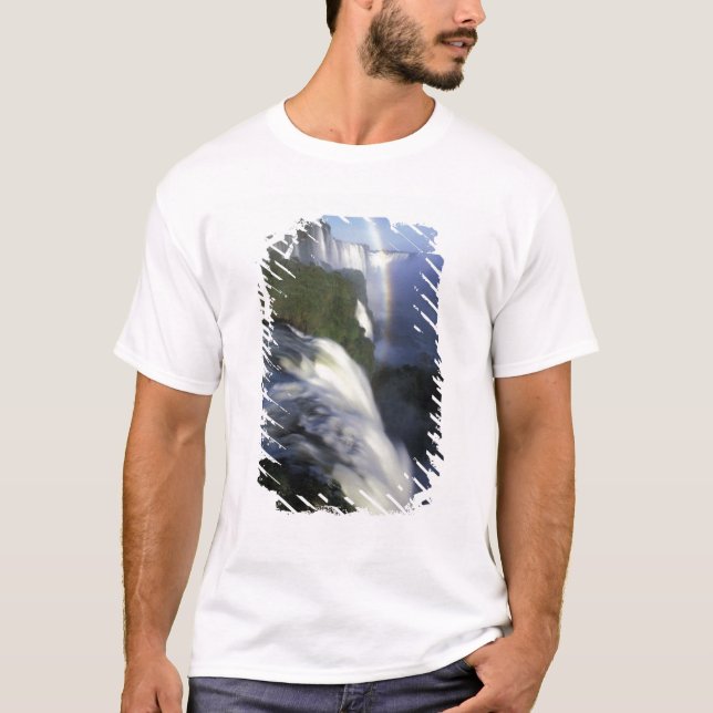 Camiseta S.A., Brasil, Cataratas do Iguassu com arco-íris (Frente)
