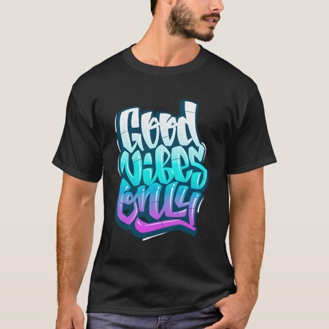 Camiseta S Apenas Observações Positivas (Frente)