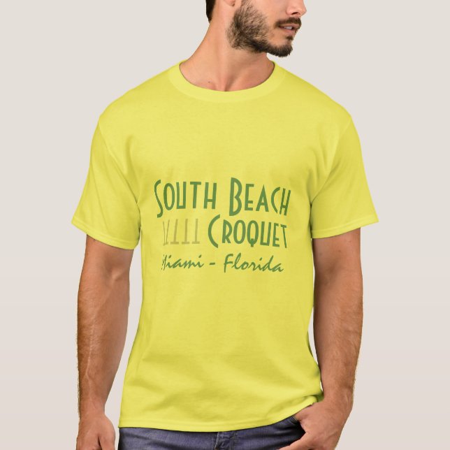 Camiseta S.B. CROQUET T-shirt (impressa) (Frente)