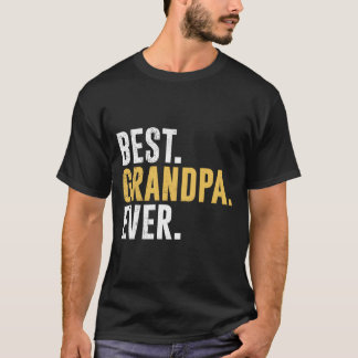 Camiseta S Best Grandpa Ever Father'S Day