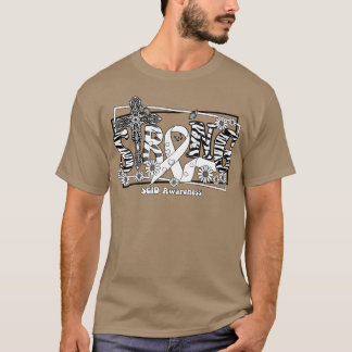 Camiseta S Consciência atravessa fita Forte amor da esperan
