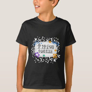 Camiseta S é para Caderno de Composição de Futebol Dia de J