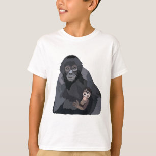 Camiseta S é para o Spider Monkey Keeper