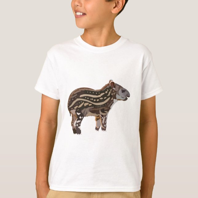 Camiseta S é para o sul-americano Tapir (Frente)