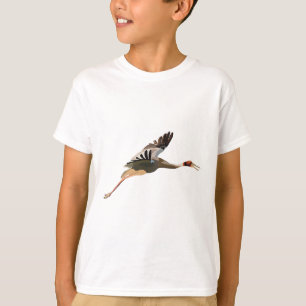 Camiseta S é para Sarus Crane