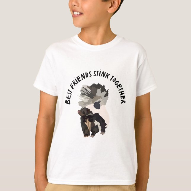Camiseta S é para Skunk (Frente)