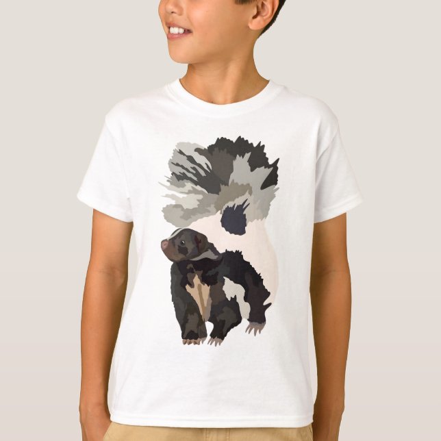 Camiseta S é para Skunk (Frente)