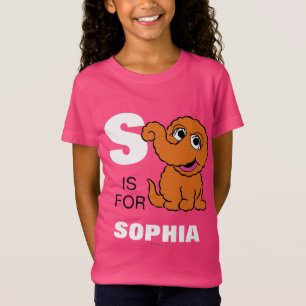 Camiseta S é para Snuffleupagus   Adicione seu nome