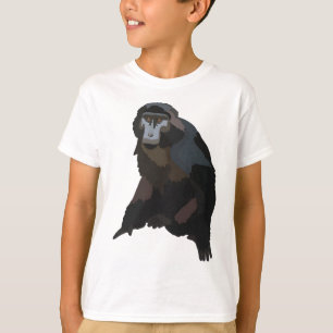 Camiseta S é para Sulawesi Macaque