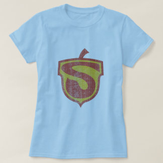 Camiseta S esplêndido super - retro