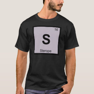 Camiseta S - Estérope Plêiades Tabela Periódica Química