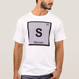 Camiseta S - Estérope Plêiades Tabela Periódica Química