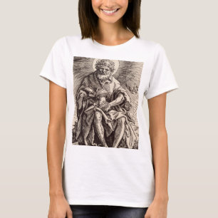Camiseta S. João Batista segurando o Cordeiro
