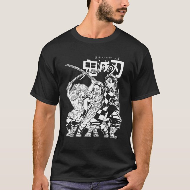 Camiseta S-Layers D-Emons Anime Art (Frente)