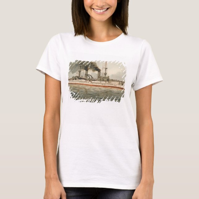 Camiseta S.M. Grosse Kreuzer "Furst Bismarck" (H.M. Excelen (Frente)