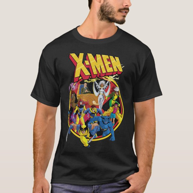 Camiseta S Men Animated Series Retro 90s Essential T-Shirt (Frente)