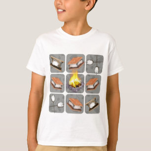 Camiseta S’mores e Campfire