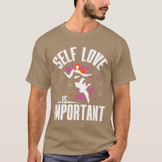 Camiseta S O Amor É Importante Positivo Eu Me Amando engraç