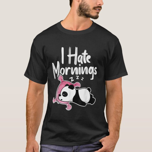 Camiseta S Panda I E Mannings Panda Bear Kawaii (Frente)