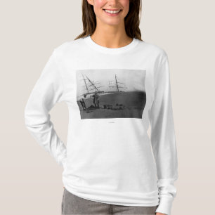 Camiseta S.S. Península de Ilwaco da destruição de Alice