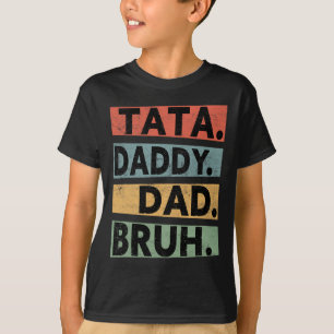 Camiseta S Seio Papai Pai Bruh Dia dos Pais Vintage Engraça