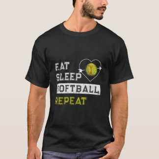 Camiseta S Softbol N Jogadores de Softbol