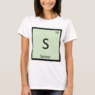 Camiseta S - Tabela Periódica Química de Legumes Emergentes