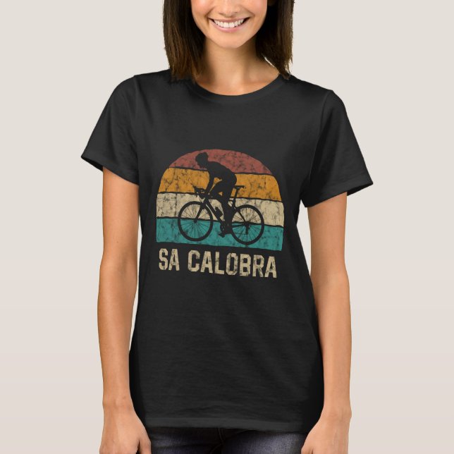 Camiseta Sa Calobra Cycling Escalb T Shirt Retro Cycling T (Frente)