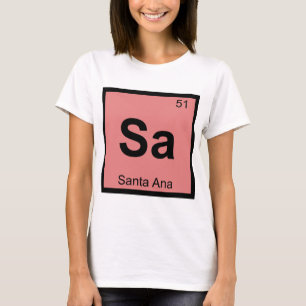 Camiseta Sa - Papais noeis Ana California Chemistry - Mesa 