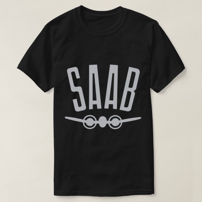 Camiseta Saab 1965-1967 (Frente do Design)