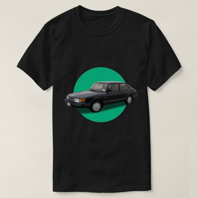 Camiseta Saab 900 Turbo (Frente do Design)