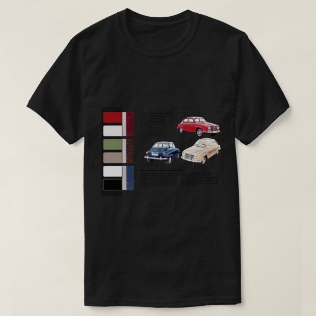 CAMISETA SAAB 96 (Frente do Design)
