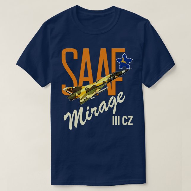 CAMISETA SAAF MIRAGE III CZ (Frente do Design)