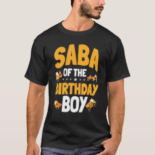 Camiseta Saba Do Aniversário Do Bday-Trabalhador De Constru