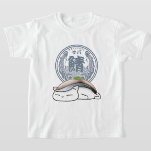 Camiseta Saba Mcavala Sushi Cat