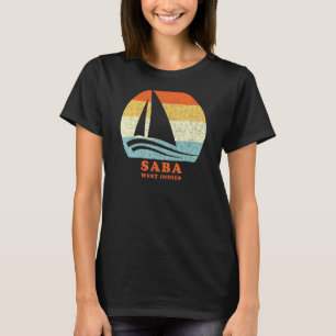 Camiseta Saba West Indies Vintage Sailboat Vacship