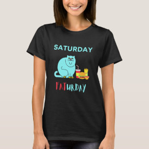 Camiseta Sábado Faturday Gat Cheeseburger