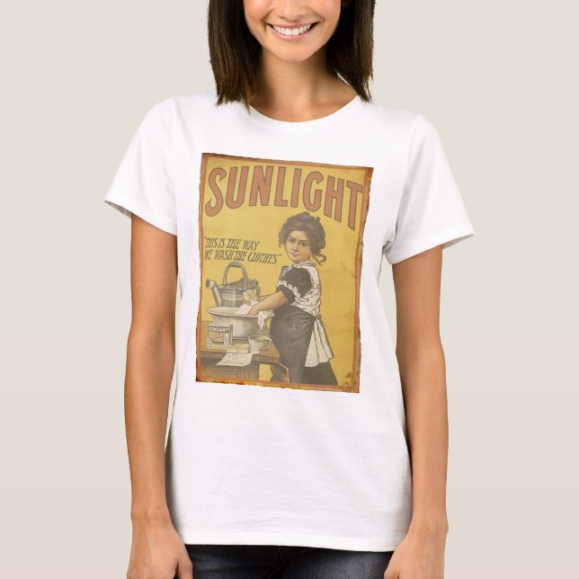 Camiseta Sabão da luz solar - 1873 (Frente)