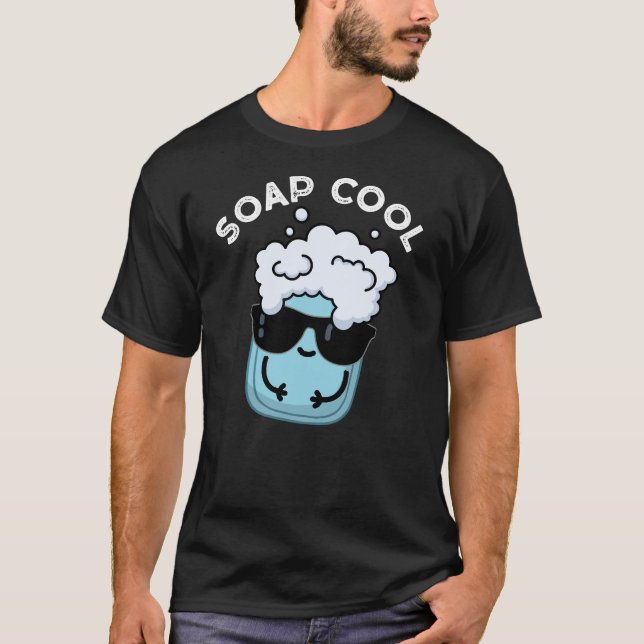 Camiseta Sabão Legal Sabão Engraçado Pun Dardo BG (Frente)