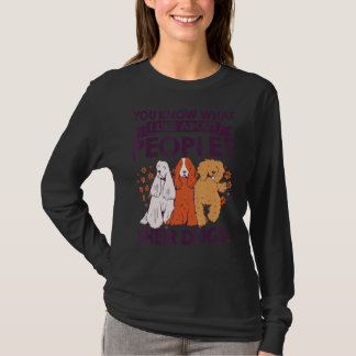 Camiseta Sabe O Que Eu Gosto Sobre As Pessoas Seus Cães Pet