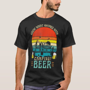 Camiseta Sabe O Que Rima Com Álcool Gráfico De Cerveja Para