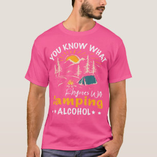 Camiseta Sabe O Que Rita Com O Ataque De Álcool A Caminhar