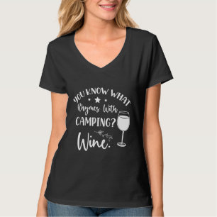Camiseta Sabe O Que Rita Com O Vinho De Campingwine